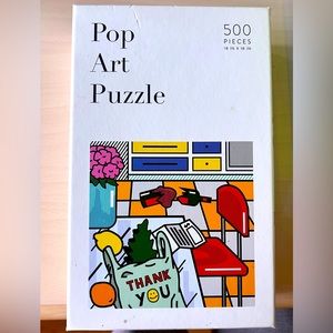 Dovetail Press Pop Art Puzzle 500 Pieces Shattered Chris Santone 18 x 18